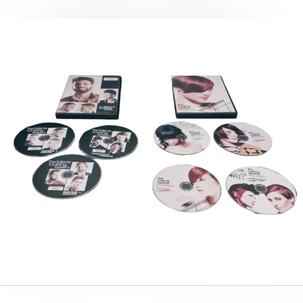 Paul Mitchell The Cutting System Men Women Cutting System 2 3 DVD Set
